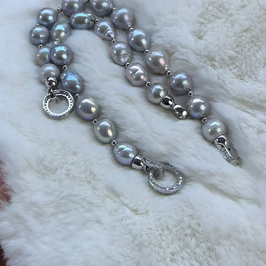 未镶嵌定制项链多样性发货发其一688淡水珍珠