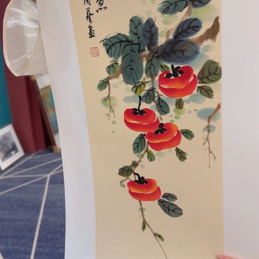 国画国画作品山水花鸟纯手绘