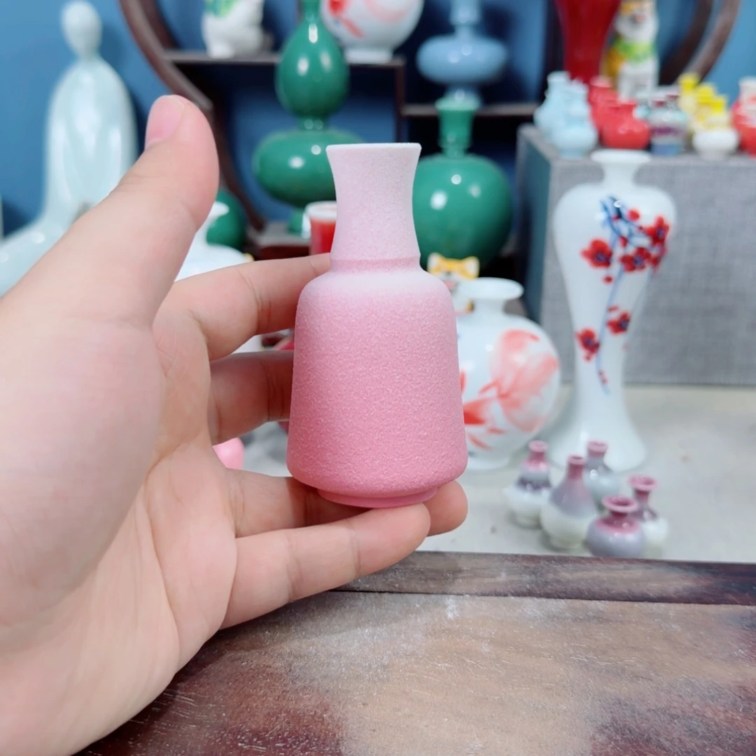 陶瓷手工小花器摆件