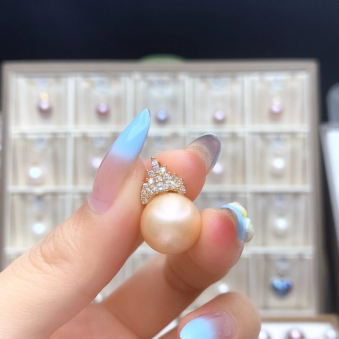 淡水珍珠合金颈饰