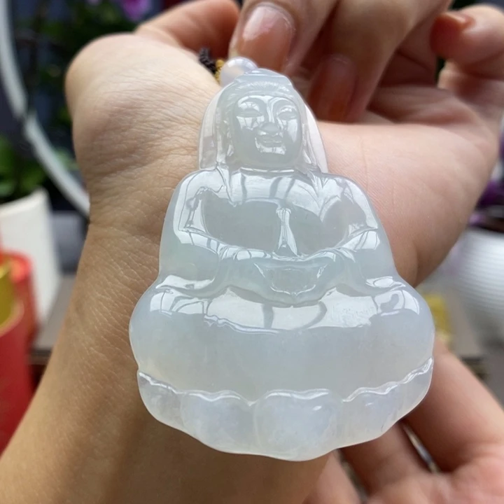 翡翠未镶嵌颈饰吊坠8