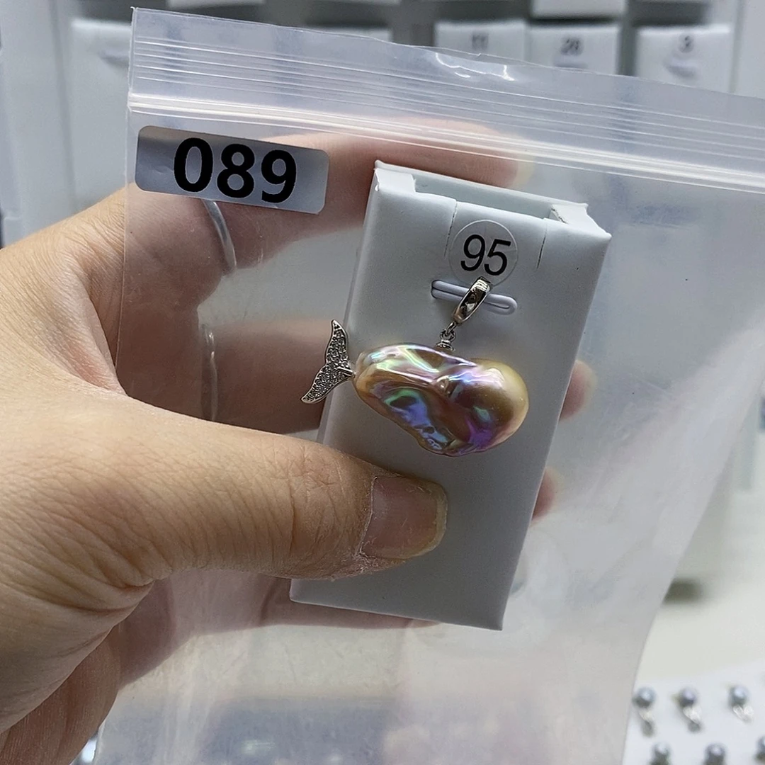 颈饰合金淡水珍珠