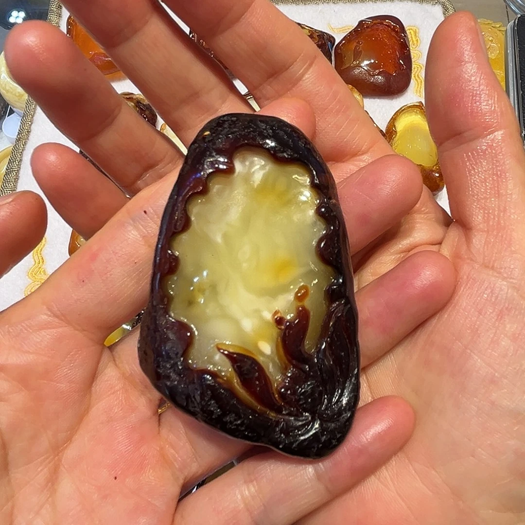 未镶嵌颈饰琥珀蜜蜡吊坠