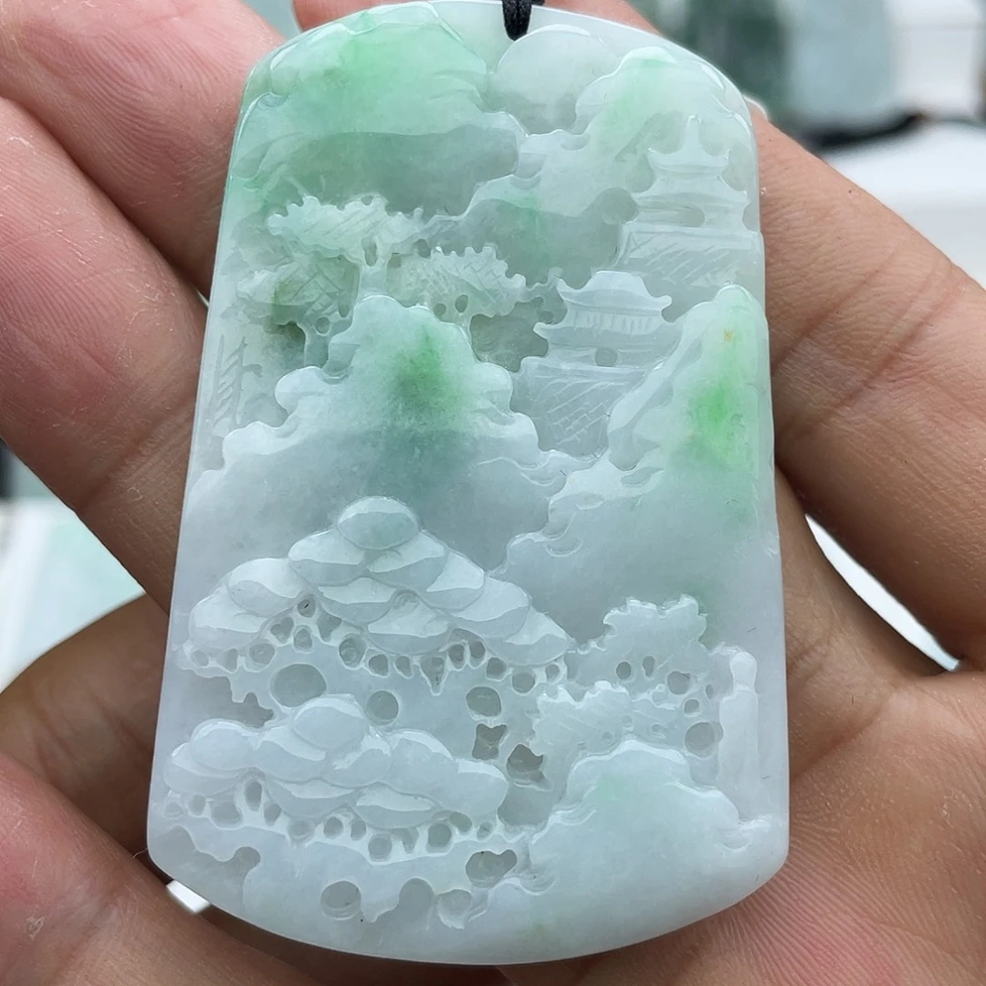 颈饰未镶嵌翡翠翡翠