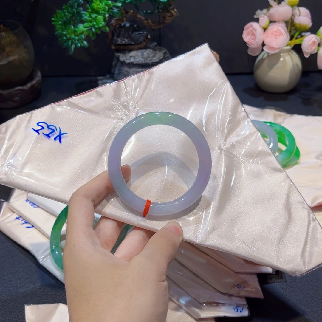 未镶嵌手镯翡翠翡翠手镯55圈口