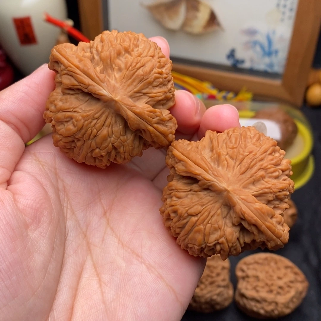 把件文玩核桃48球疆