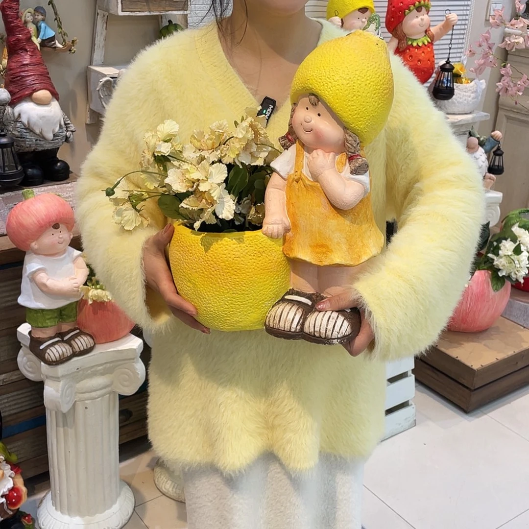 摆件花园摆件红红火火