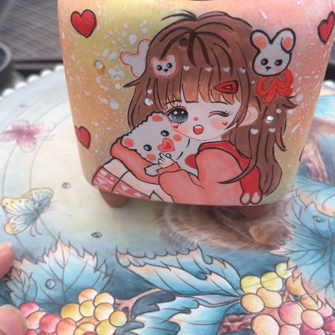 红陶508花盆  1个