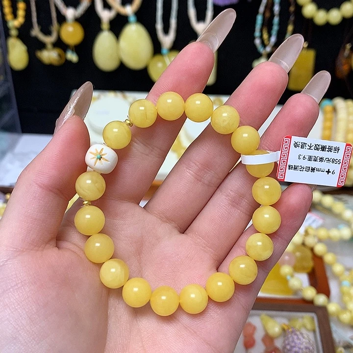 手链蜜蜡未镶嵌蜜蜡手串