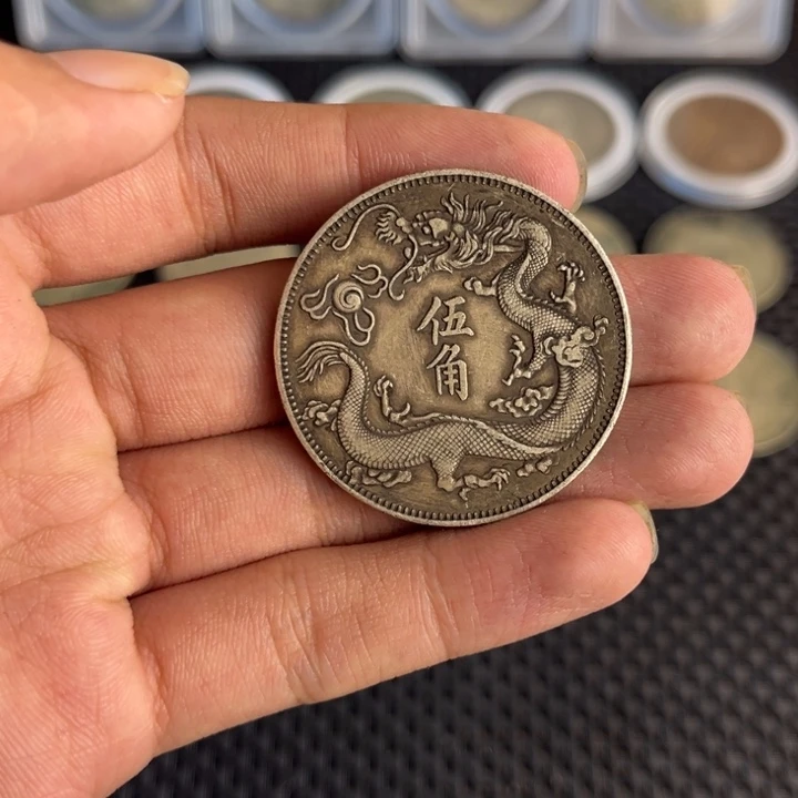 金属大头龙洋船洋工艺品