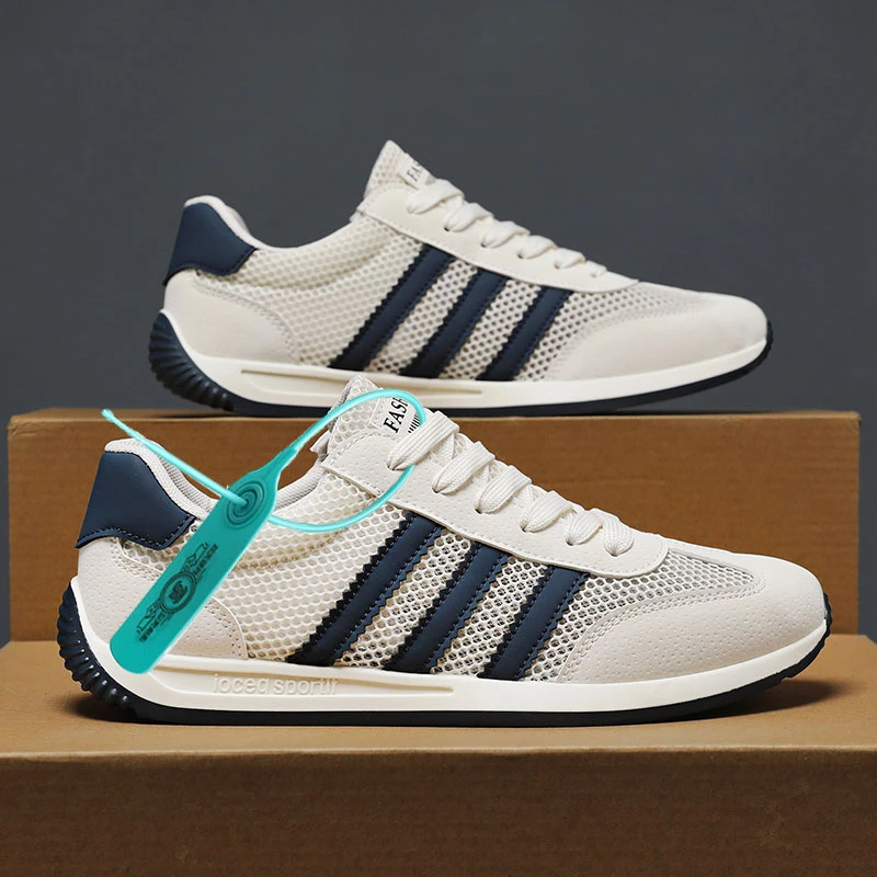 品牌断码男鞋夏季透气网面时尚百搭休闲运动鞋防滑软底户外旅游鞋