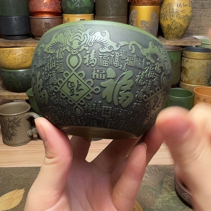 紫砂茶杯宜兴紫砂茶具正品