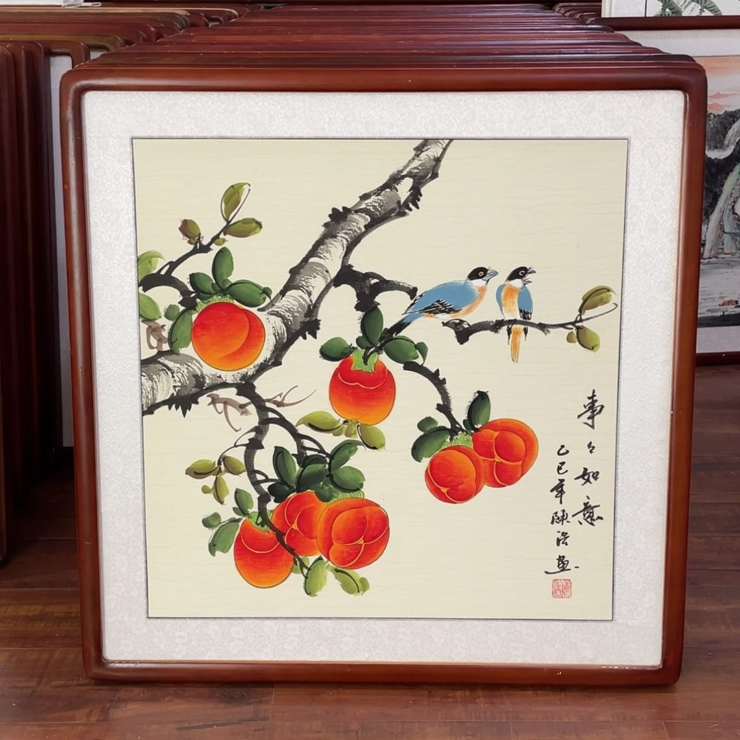 国画带框尺寸63*63厘米