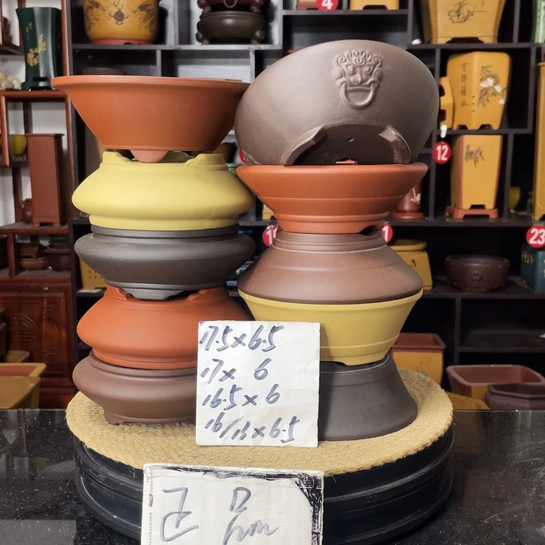 紫砂D-婉秋紫砂花盆