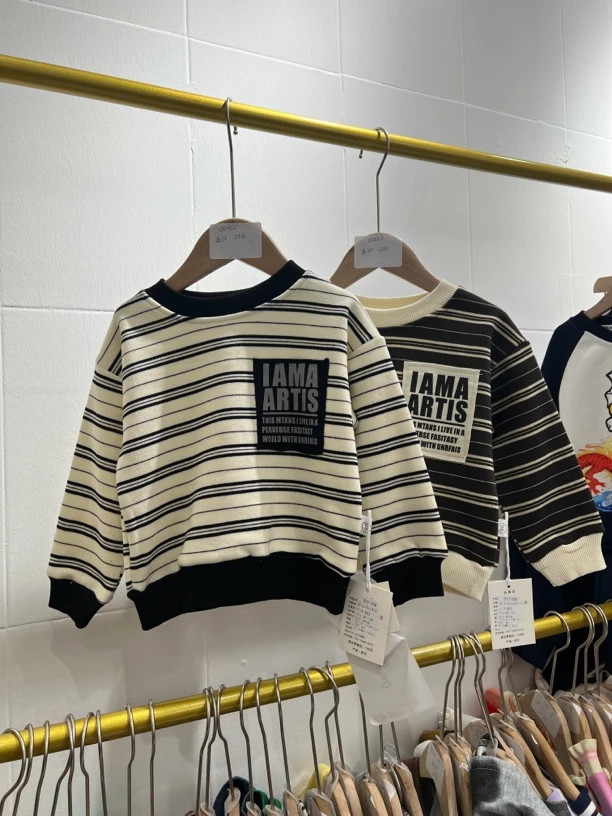 00850秋冬新款小童加绒卫衣