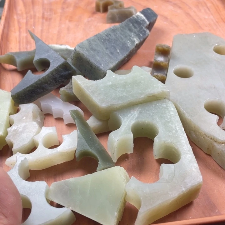 未镶嵌和田玉珠宝半成品