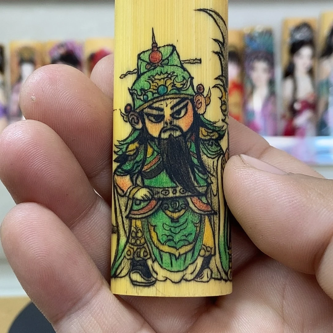 竹春蕾老师针刺关公