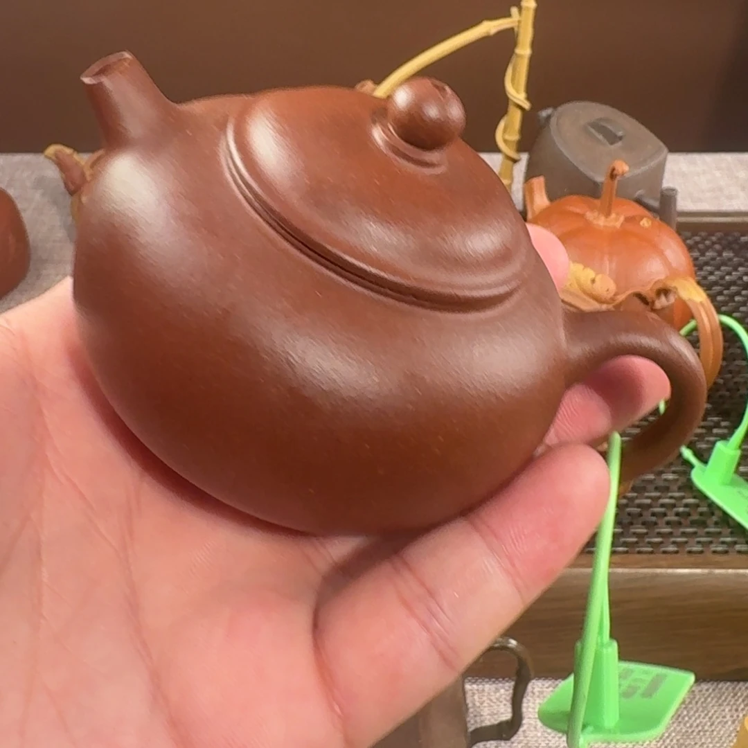 茶壶紫砂紫泥汤包