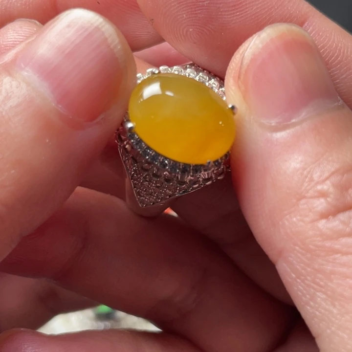 翡翠未镶嵌戒指缅甸天然翡翠