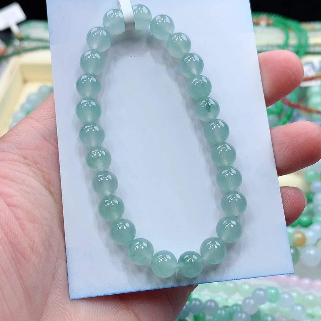 【闪购商品】项链未镶嵌翡翠大*粒缅甸天然A货翡翠