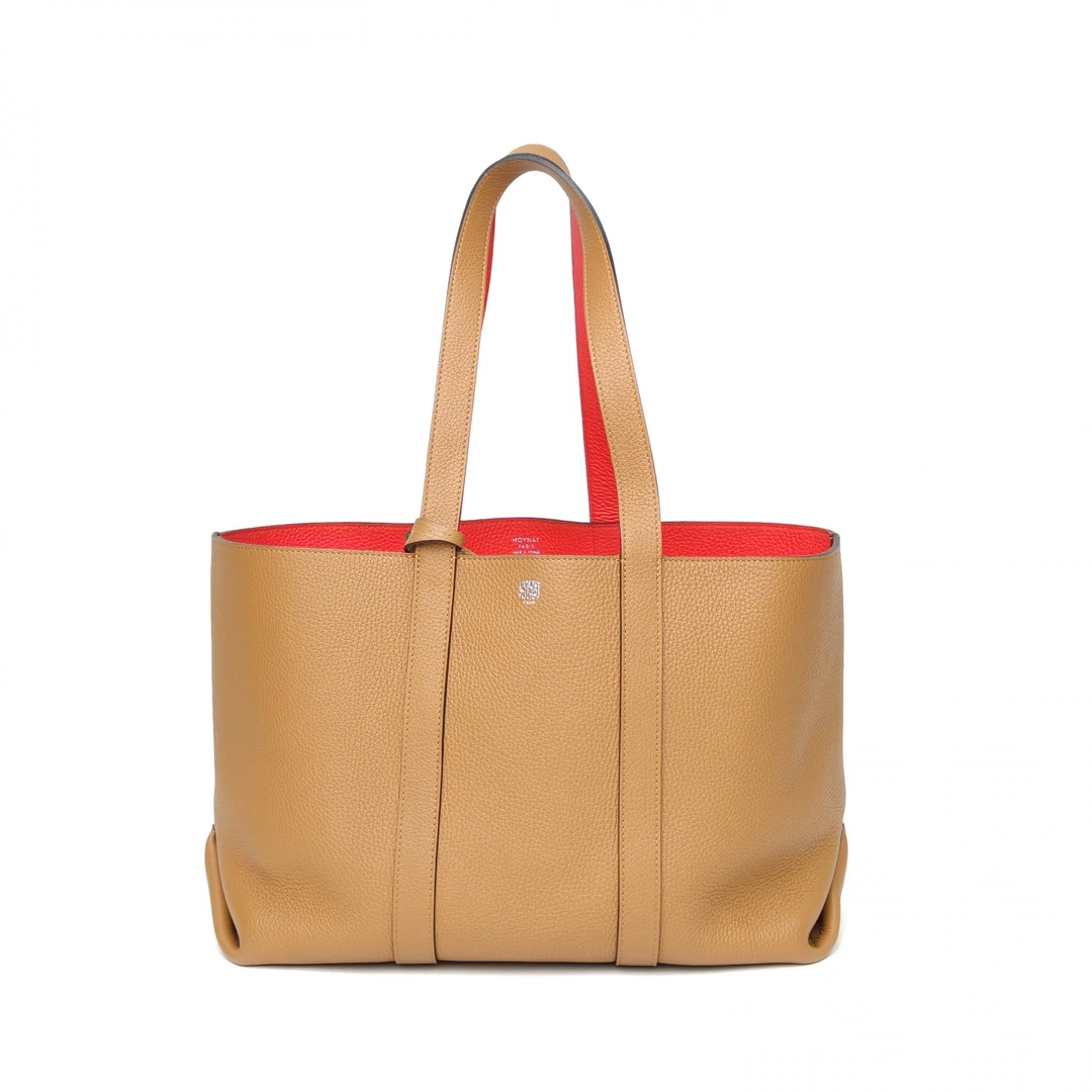 99新 MOYNAT/摩奈 【特价黑黑】双面 托特Tote 子母包 购物袋