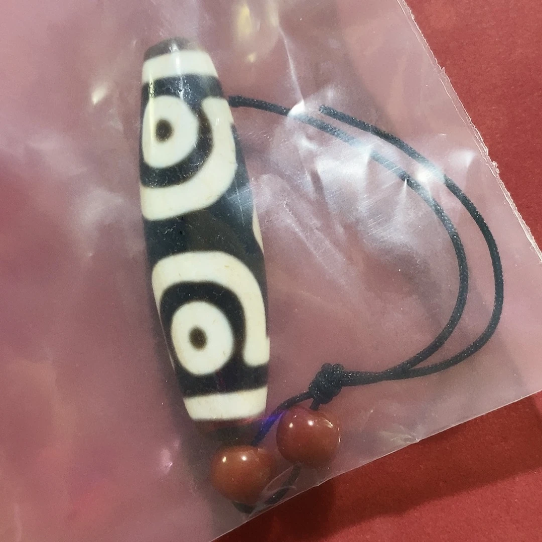 海****玛瑙/玉髓未镶嵌颈饰行运臻品顶料三眼