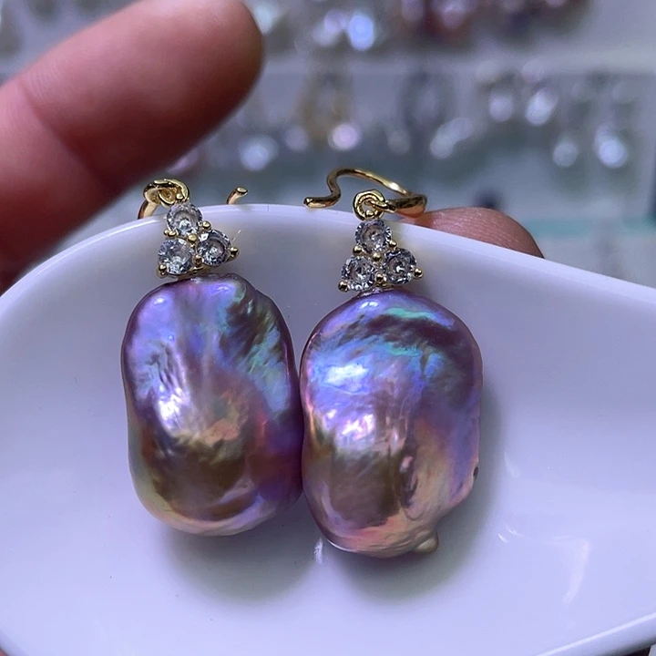 淡水珍珠未镶嵌颈饰02