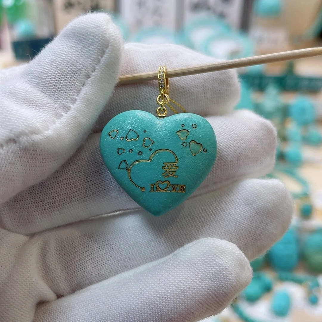 绿松石珠宝奇石未镶嵌