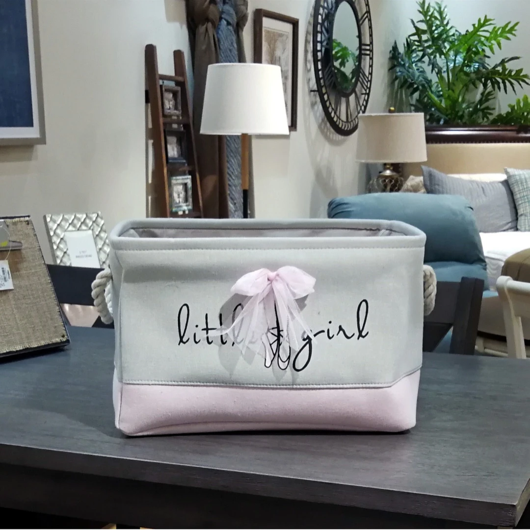 柏屋 芭蕾舞布艺收纳盒 124158011