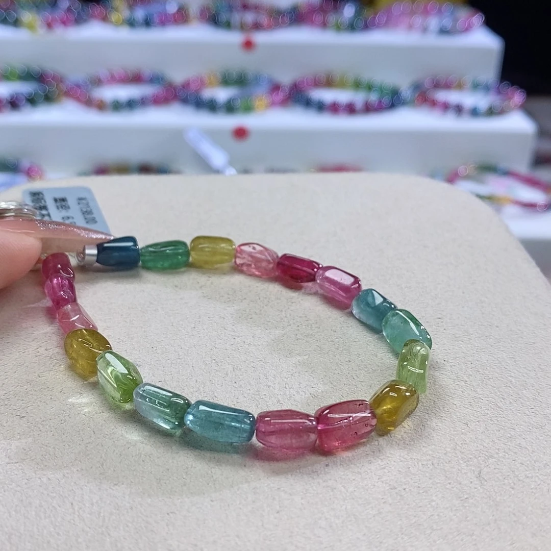 手链未镶嵌碧玺糖豆