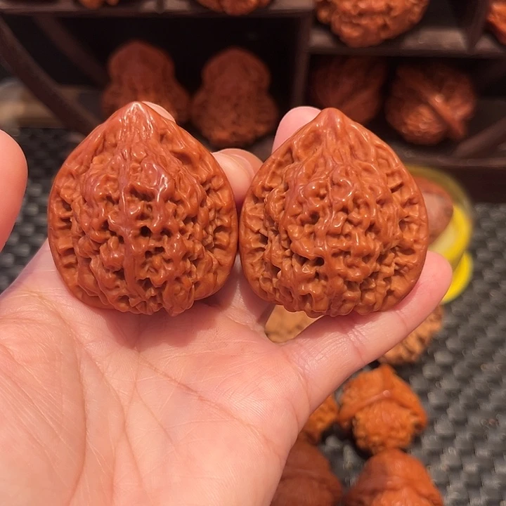 文玩核桃把件官帽43