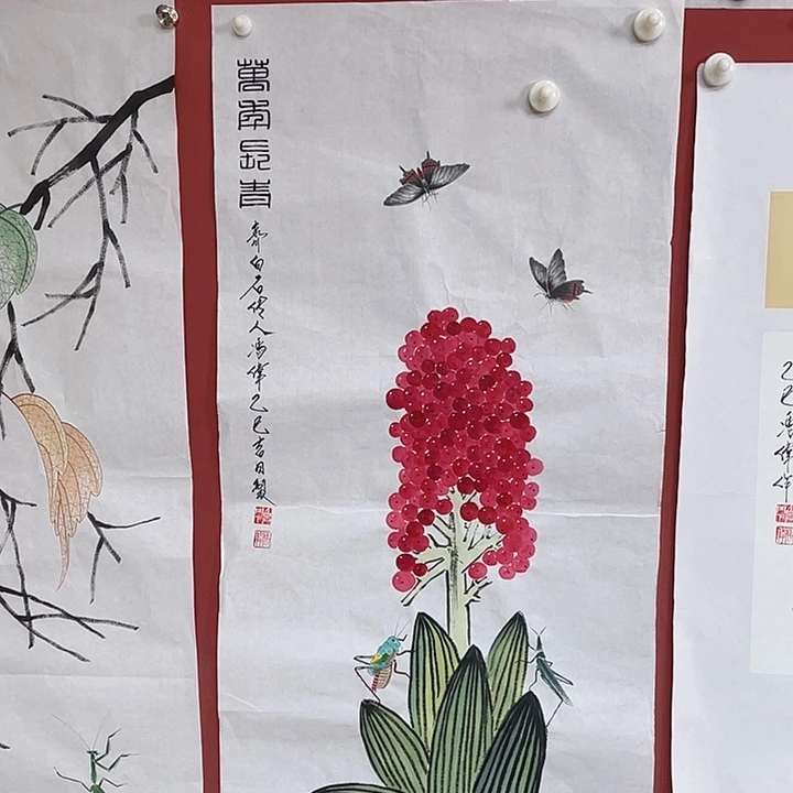国画冯老师手绘作品