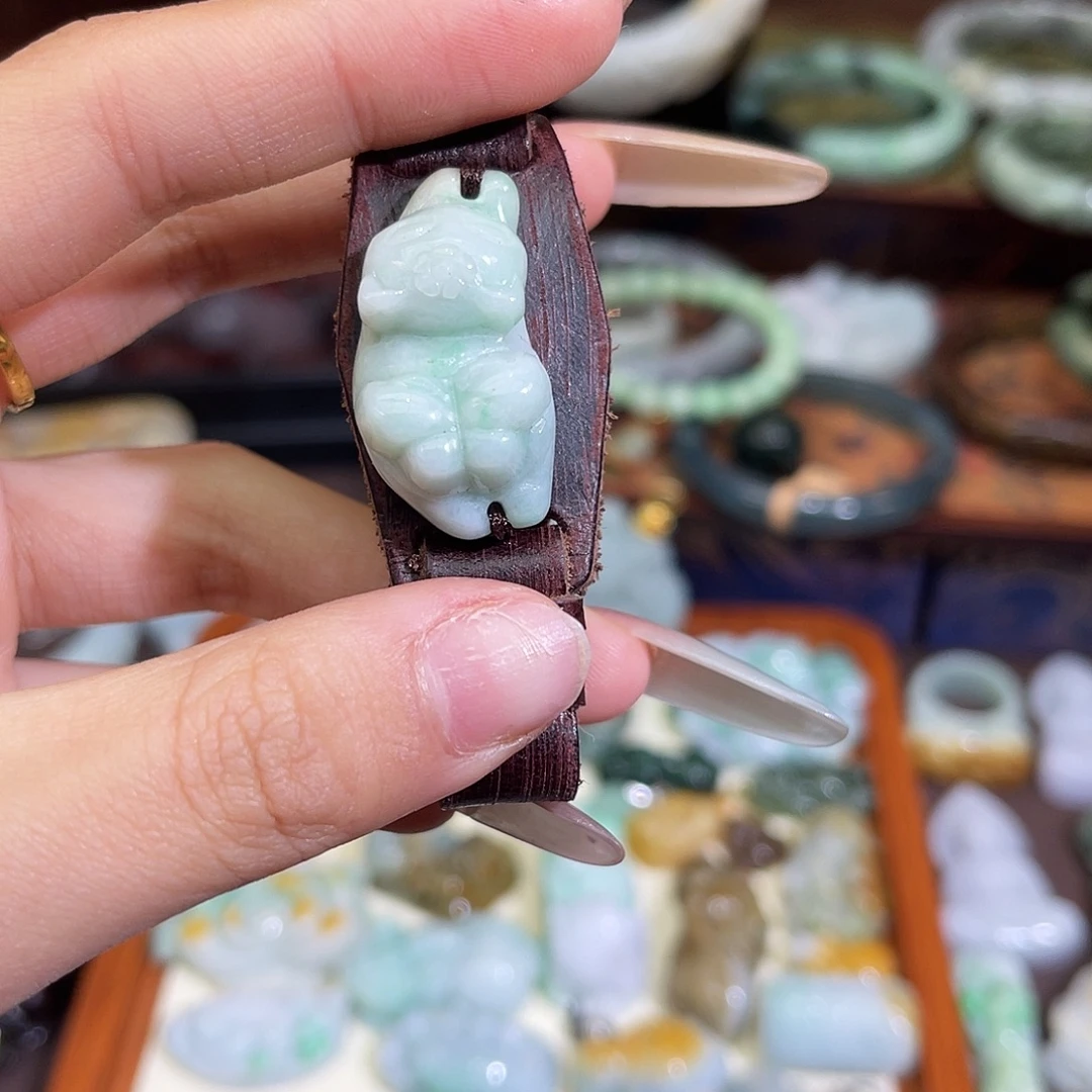 翡翠未镶嵌手链手链