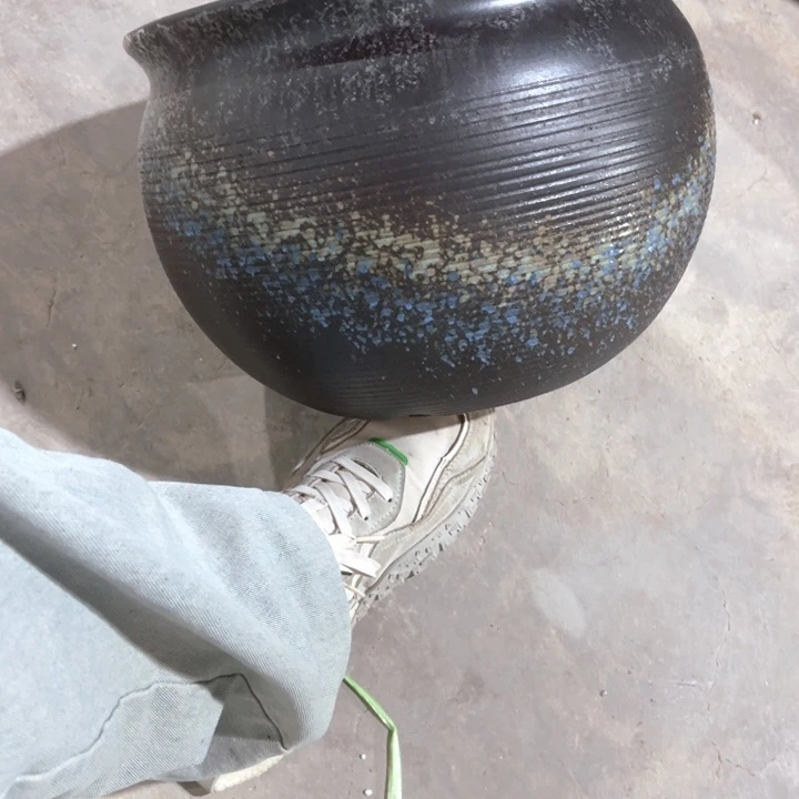 紫砂花盆口径32高度24一只正品