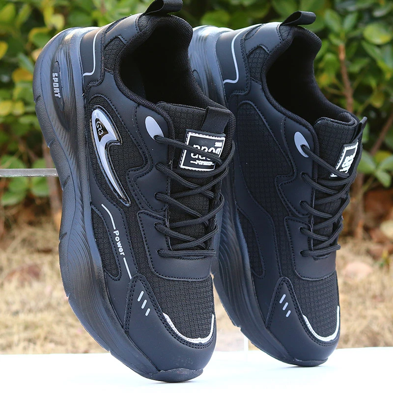 学生耐磨秋季夏季透气网面鞋男百搭潮流跑步鞋超轻防臭运动旅游鞋