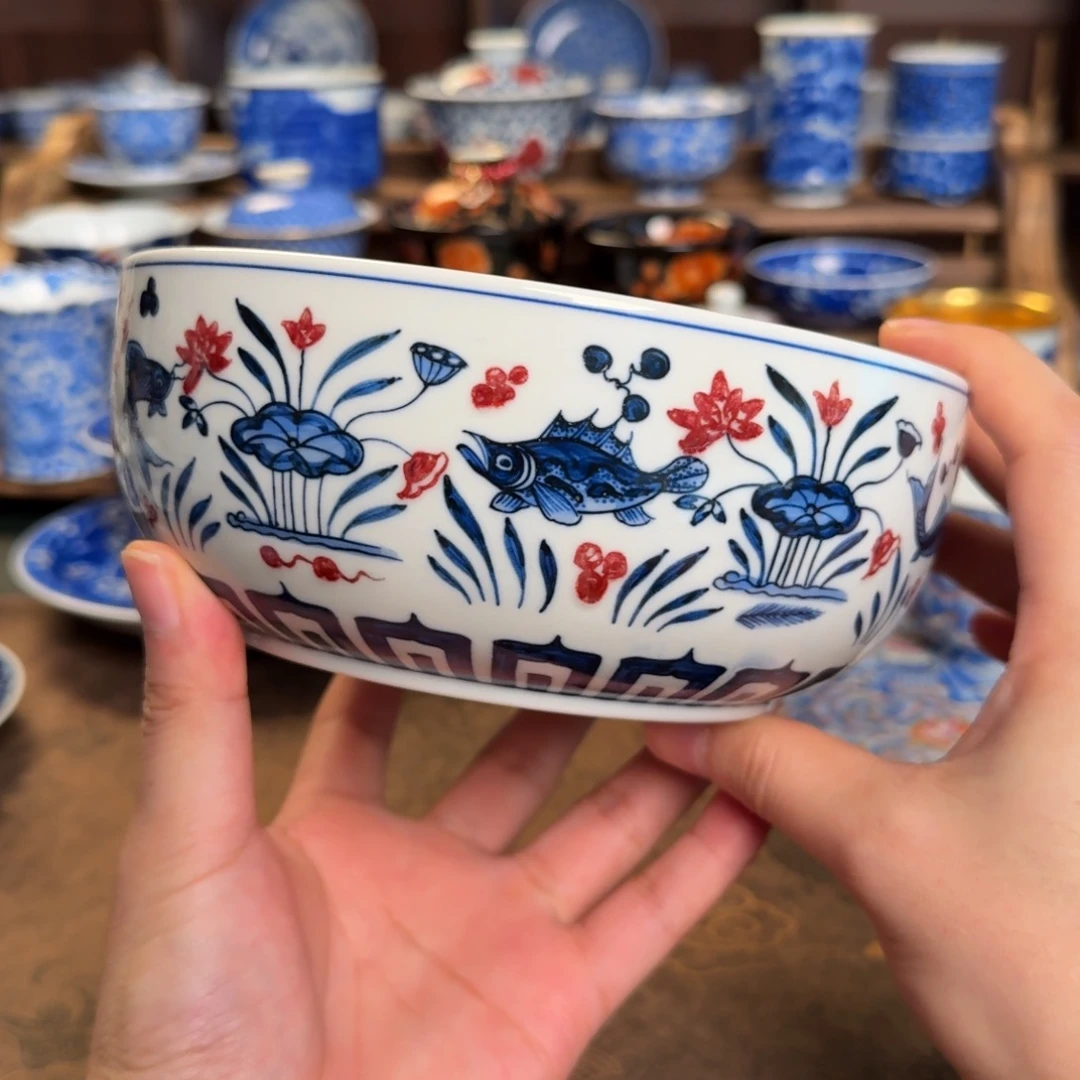 纯手工手绘陶瓷茶具