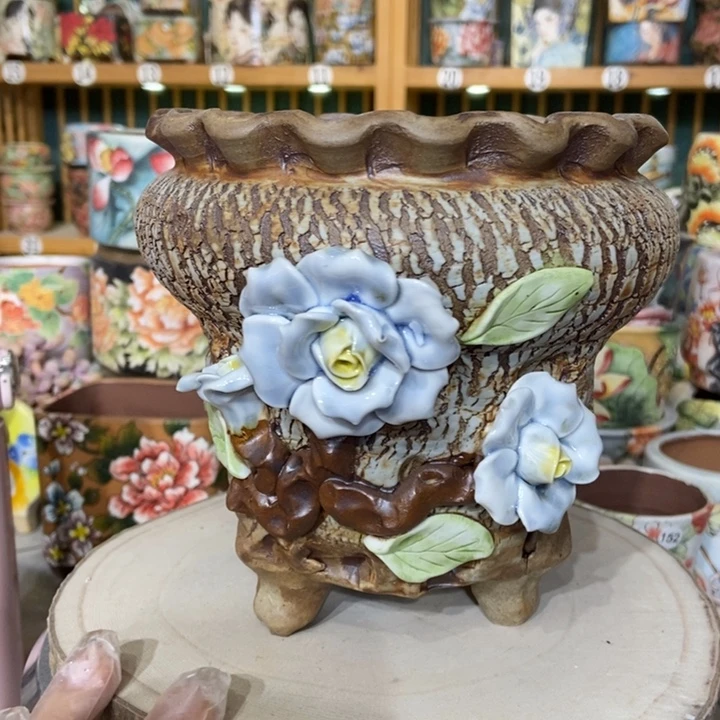 红陶景德镇艺术手绘作品