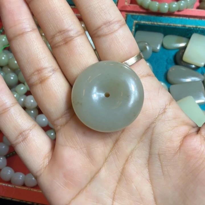 繁***锦和田玉（糖玉）未镶嵌手链