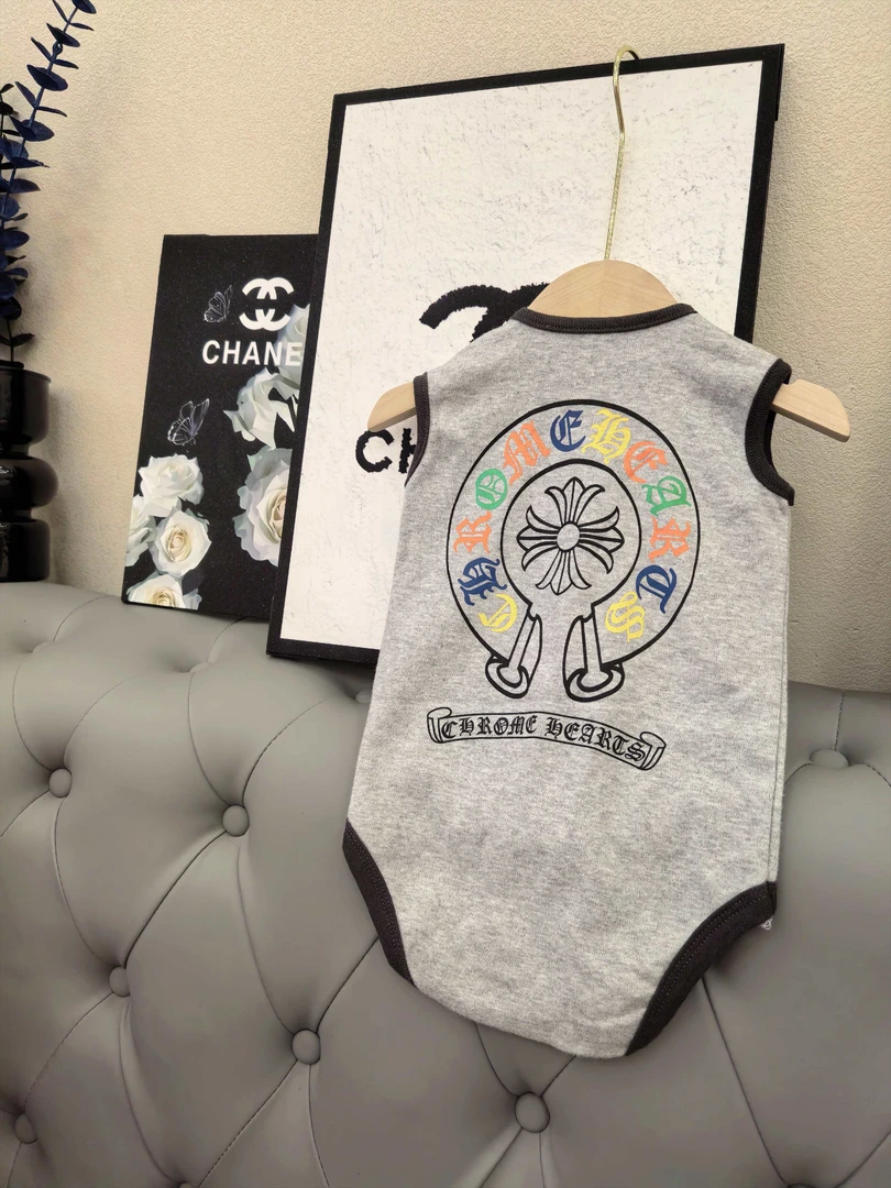 克罗罗背心连体哈衣爬服婴幼儿