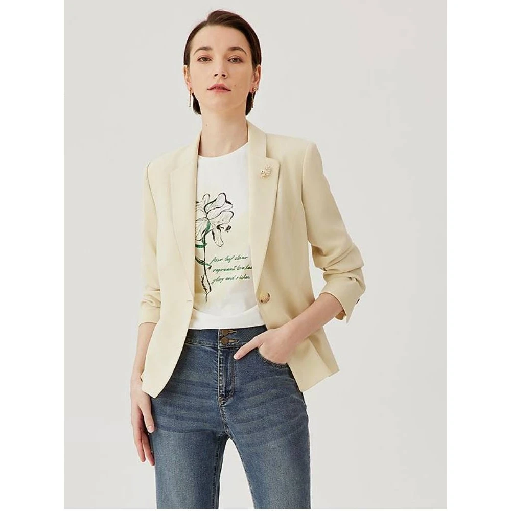 2024春夏修身显瘦西服干练提气职场装ZA01827