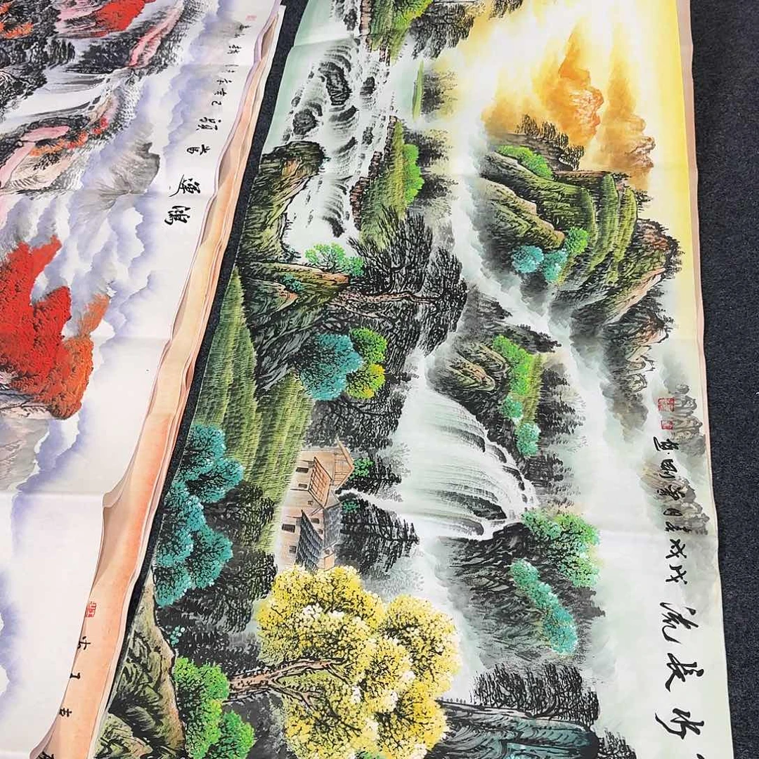 纯手绘国画作品欣赏