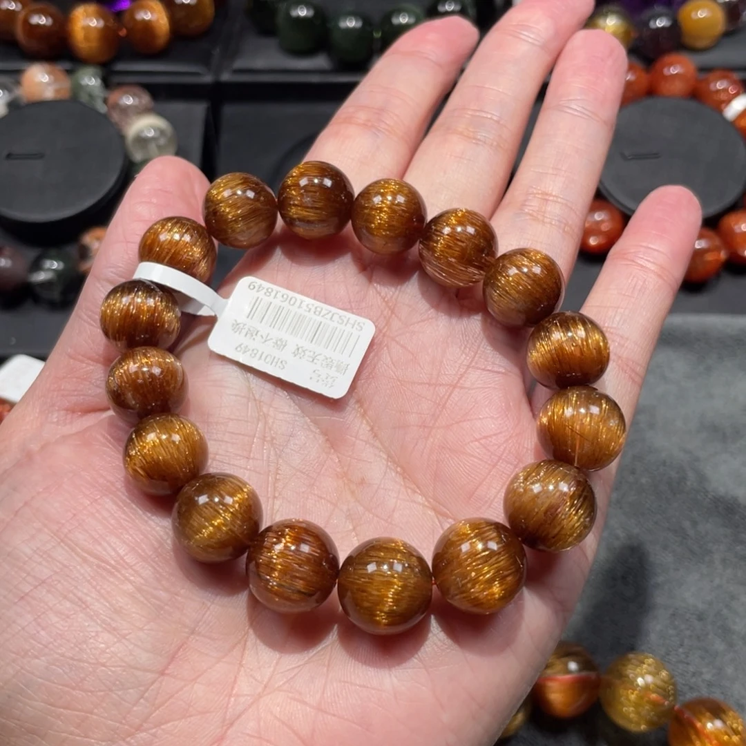 卡***皮未镶嵌水晶手链铜顺发13mm