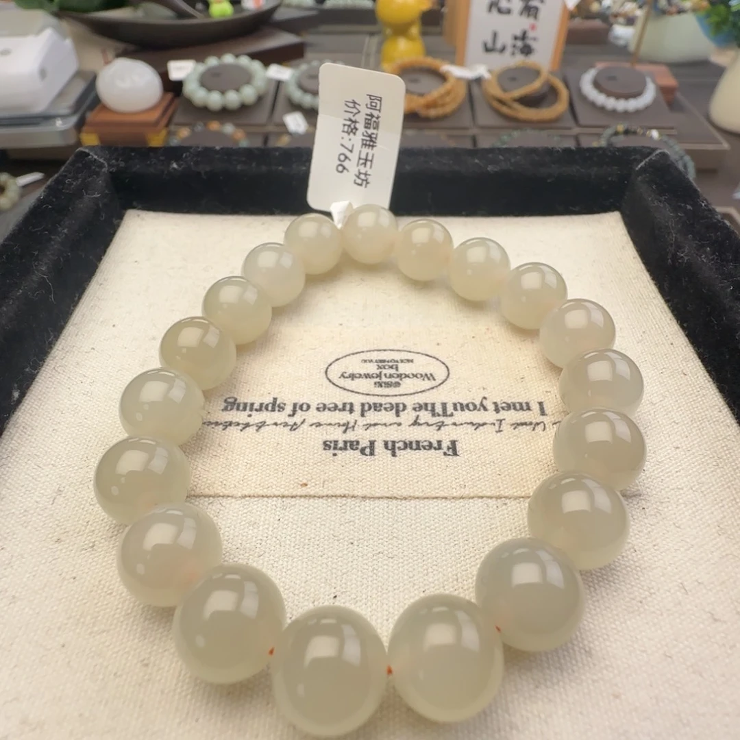 和田玉未镶嵌手链卡10钢板料蜂蜜水微猫，50