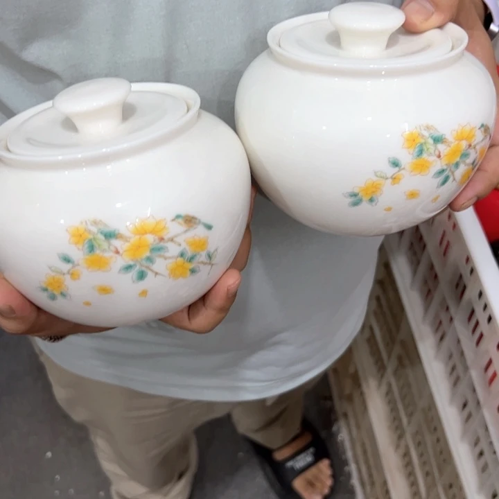 瑕疵福利品陶瓷茶叶罐