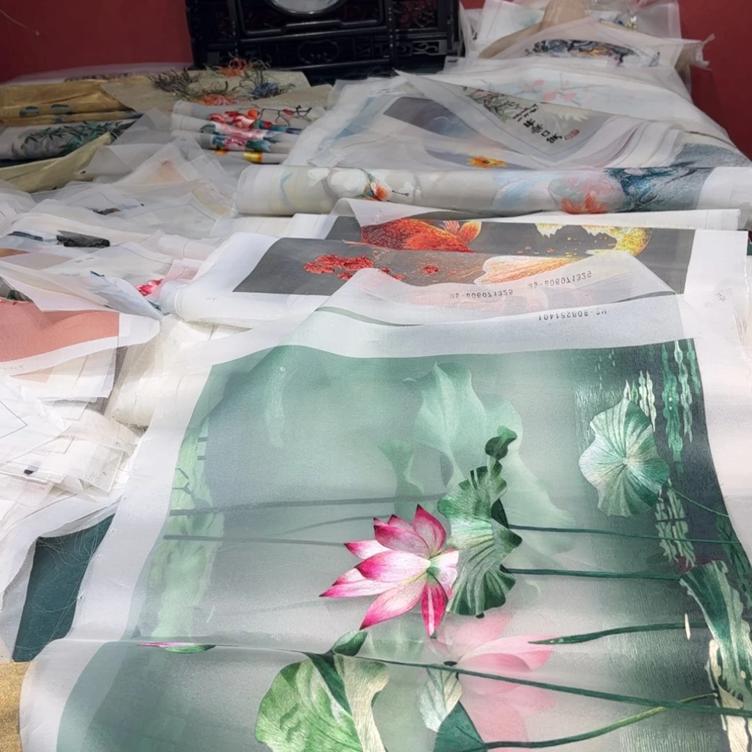 开***乐刺绣纯手工打造一位优秀