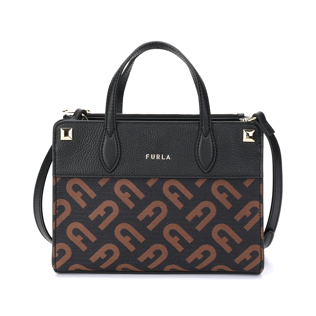 FURLA｜FURLA AFRODITE小号女士时尚拼色通勤手提包托特包