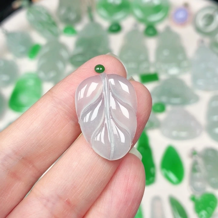 颈饰未镶嵌翡翠缅甸天然A货翡翠