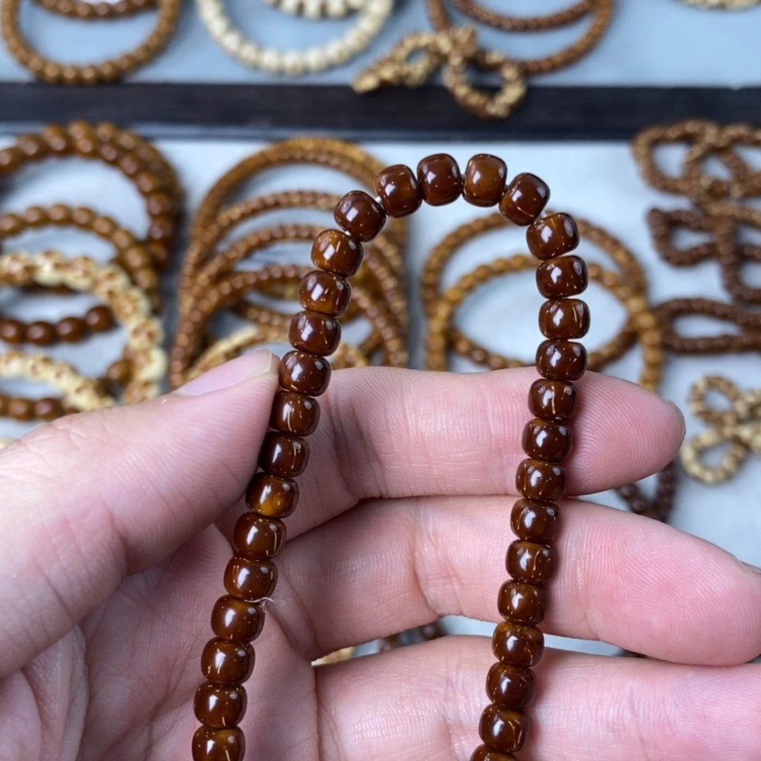 手串紫金鼠蜡**芯红皮实心鼠尖6