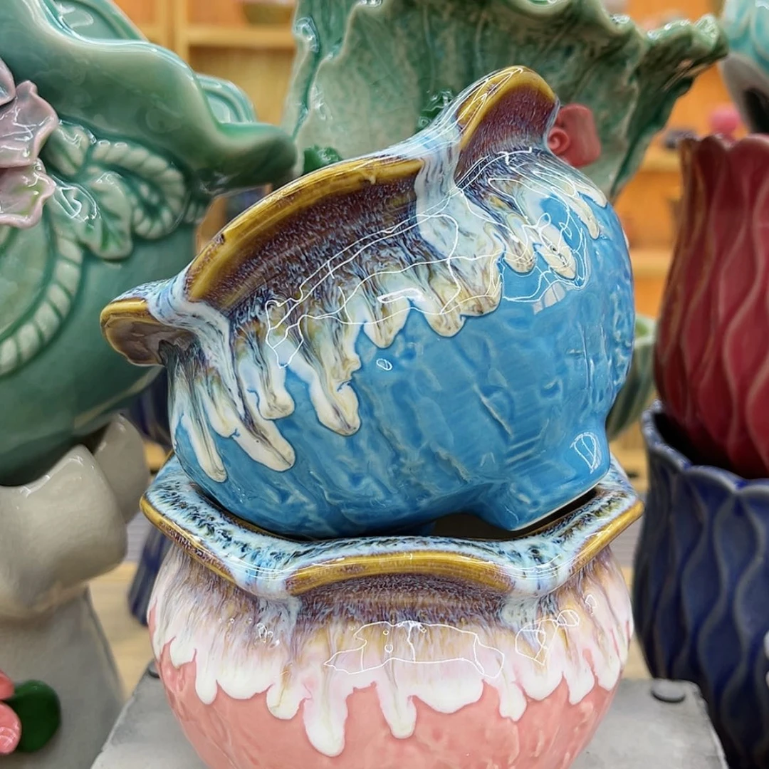 【闪购商品】陶瓷花盆