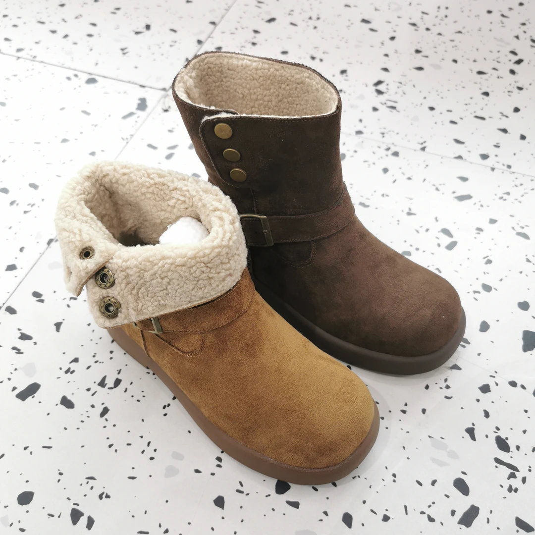 瑞丽鞋包新款上市棉鞋9915